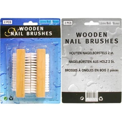 Afbeelding van Houten nagelborstels 2 stuks