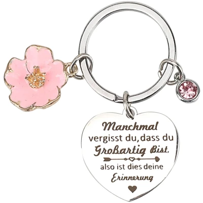 Afbeelding van Lrocotanc cadeaus voor vrouwen Verjaardagscadeaus beste vrienden Inspirerende vriendin, collega, vrouw en moeder Sleutelhangercadeaus