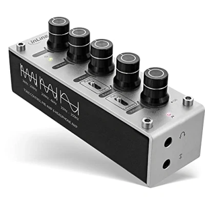 Afbeelding van InLine AmpEQ Hi Res Audio Kopfhörer Verstärker und Equalizer, 3,5mm Klinke, USB