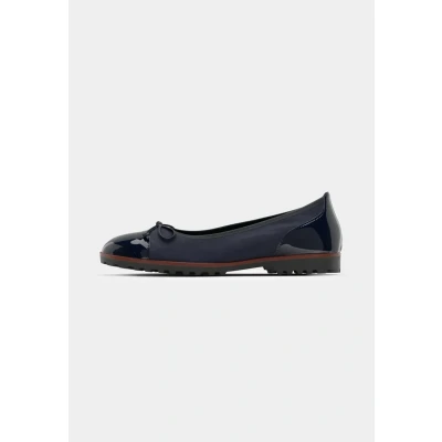 Afbeelding van Gabor Ballerina&#039;s, Dames, Maat: 37, Atlantik/cognac Schoenen