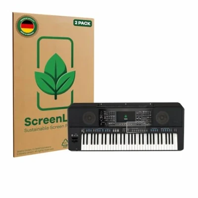 Afbeelding van ScreenLeaf Screenprotector voor Yamaha PSR SX920 Duurzame schermbescherming Folie Beschermfolie transparant (2 Stuks)