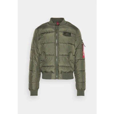 Afbeelding van Alpha Industries MA1 Puffer Bomber Bomberjacks, Heren, Maat: XXL, Dark olive