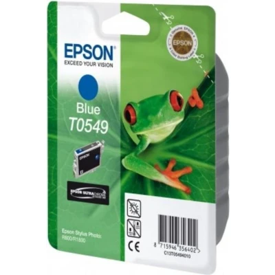 Afbeelding van Epson Inktcartridge T0549 Blauw voor o.a R800