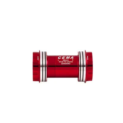 Afbeelding van CEMA Bracketas PF30 Interlock Shimano Keramisch Rood