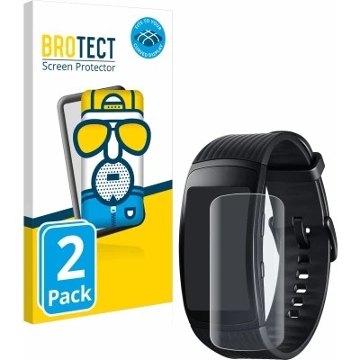 Afbeelding van BROTECT Screenprotector voor Samsung Gear Fit 2 Pro Folie Beschermfolie matte volledig dekking (2 Stuks)