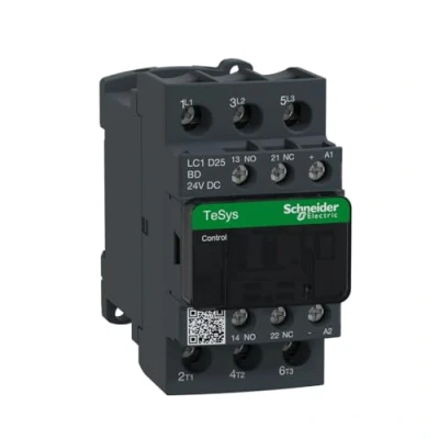 Afbeelding van Schneider Electric LC1D25BD Contactor 1x NO, NC 1 stuk(s)