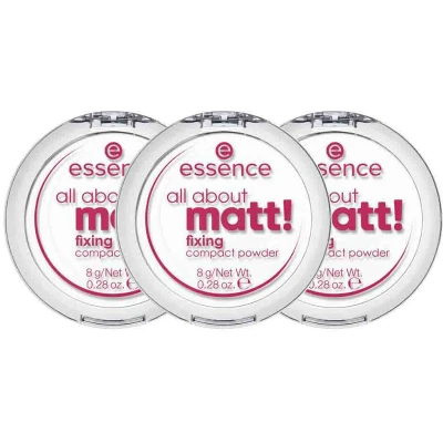 Afbeelding van 3x essence All About Matt! Fixing Compact Powder 8 gr