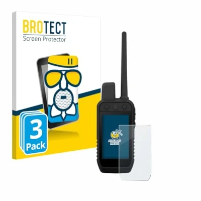 Afbeelding van BROTECT Antireflecterende Glas Screen Protector Mat voor Garmin Alpha 300 K (3 Stuks) Schermbeschermer [Beschermglas Folie niet Gehard Glas]