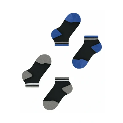 Afbeelding van Esprit Active Tennis 2PACK Sneaker Socks WITH Pattern Sokken voor kinderen, Maat: 23/26, Sortiment