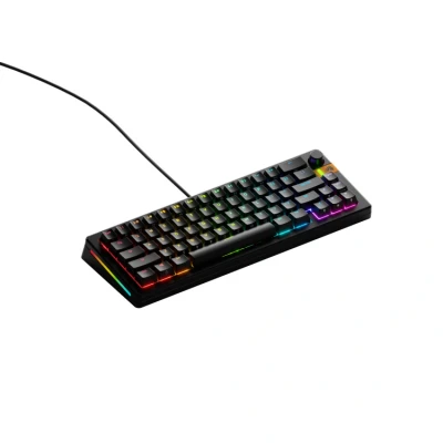 Afbeelding van Glorious Gaming GMMK 3 Rapid Trigger Keyboard, hall effect, 8K polling rate, MX mechanische &amp; magnetische switches, hotswappable 65%, pakkingsysteem, doubleshot PBT keycaps, Amerikaanse QWERTY, Zwart