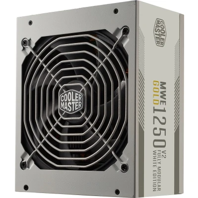 Afbeelding van CoolerMaster PSU MWE Gold 1250 Full Modular V2 ATX3.0 White