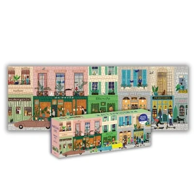 Afbeelding van Parisian Life 1000 Piece Panoramic Puzzle, 9780735376557