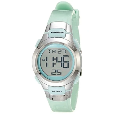 Afbeelding van Armitron Sport digitaal chronograaf dameshorloge met harsband, 45/7012