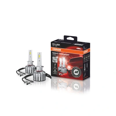 Afbeelding van Osram H1 LED Koplamp 12V Set Night Breaker ECE goedgekeurd