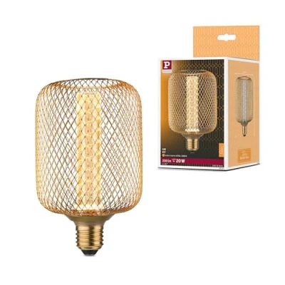 Afbeelding van Paulmann 29085 LED lamp E27 Cilinder Spiral 4.2 W Goud (Ø x h) 100 mm 162 1 stuk(s)