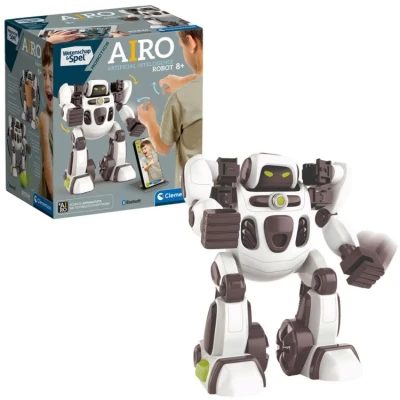 Afbeelding van Clementoni Interactieve robot AIRO AI gedreven STEM speelgoed Gebaren aanleren Bluetooth en app functie Vanaf 9 jaar