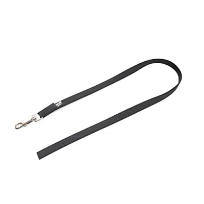 Afbeelding van Julius K9 216GM 1 Color &amp; Gray gegumerde lijn, 20 mm x m zonder lus, maximaal voor 50 kg honden, zwart grijs