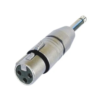 Afbeelding van NEUTRIK 3 POLIGE XLR VROUWELIJK NAAR MONO 1/4&quot; PLUG