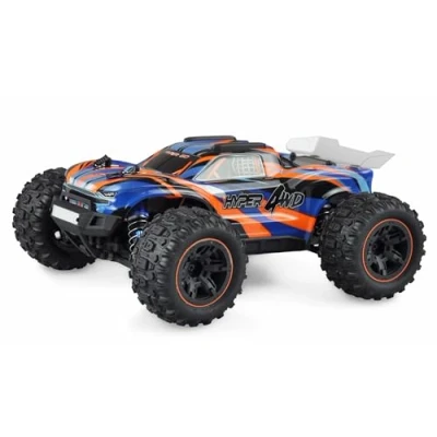 Afbeelding van Amewi 22619 Hyper GO Truggy Brushed 40km/h 4WD 1:16 RTR blauw/oranje