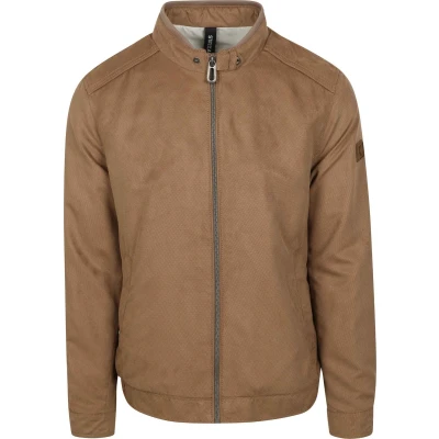 Afbeelding van State Of Art Jas Mesh Bruin Maat 3XL Heren Zomerjas