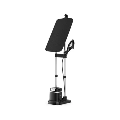 Afbeelding van Rowenta IXEO+ QR1510 stoomborstel, 2980 W, 5 bar druk, tot 90 g stoom, 1 liter, verwijdert rimpels, geuren en desinfectie, lijst 45 seconden, verticale kop, Twin Boiler