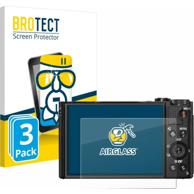 Afbeelding van BROTECT Glas Screen Protector voor Sony Cyber Shot DSC HX99 (3 Stuks) Schermbeschermer [9H Hardheid, Beschermglas Folie niet Gehard Glas]
