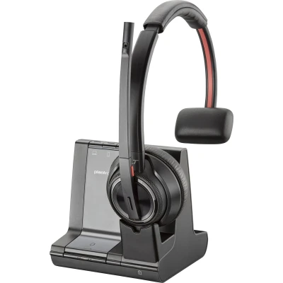 Afbeelding van POLY Savi 8210 UC Headset Draadloos Handheld Kantoor/callcenter Bluetooth Zwart