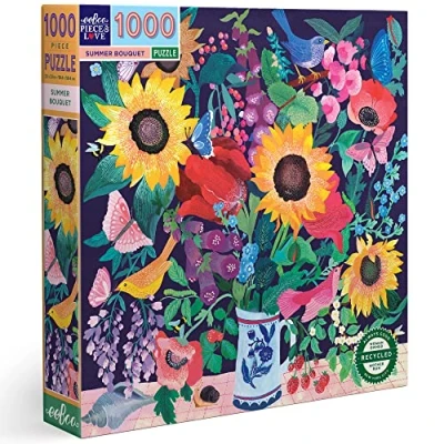Afbeelding van eeBoo Summer Bouquet (1000)