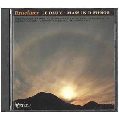 Afbeelding van Bruckner: Mass In d, Te Deum / Best, Corydon Singers