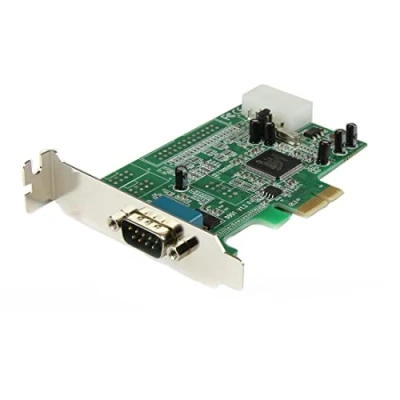 Afbeelding van StarTech.com 1 port PCI Express RS232 Serial Adapter Kaart, PCIe Host Controller naar Serieel DB9, 16550 UART, Low Profile Uitbreidingskaart, Windows &amp; Linux (PEX1S553LP)