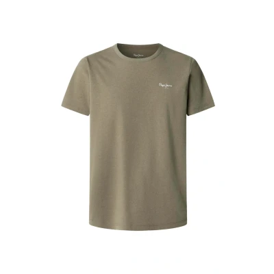 Afbeelding van Pepe Jeans Original Tshirt basic, Heren, Maat: XL, Stone green