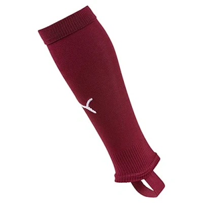 Afbeelding van Puma Teamliga Voetbalkousen Zonder Logo Bordeaux Maat: 47 49