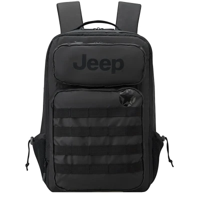 Afbeelding van Jeep Tactical Backpack Expandable Black Harde Koffer