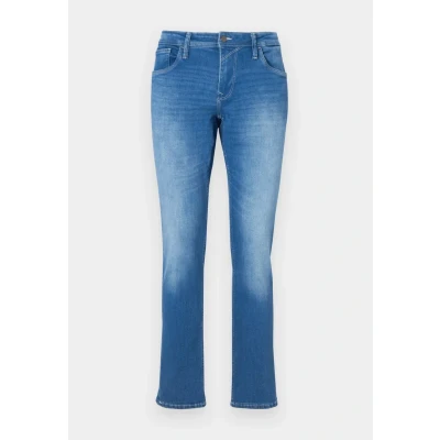 Afbeelding van TOM Tailor denim Aedan Straight leg jeans, Heren, Maat: 28x32, Bright blue