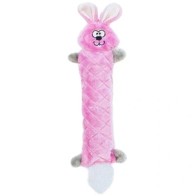 Afbeelding van ZippyPaws Jigglerz® Konijntje hondenspeeltje Interactief piepspeeltje met exclusieve Squeaker Perfect voor plezier en spelletjes