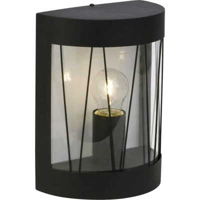 Afbeelding van Brilliant REED Buiten wandlamp Zwart