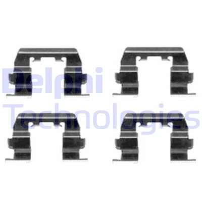 Afbeelding van Delphi Diesel Rem montageset LX0411
