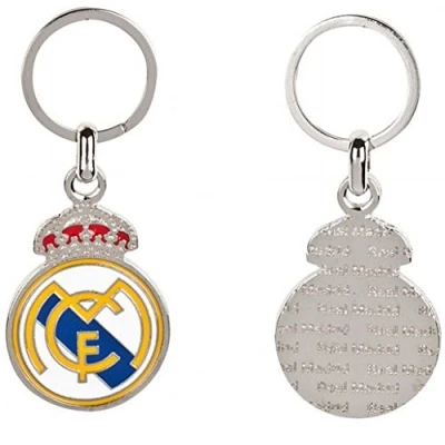 Afbeelding van Real Madrid Sleutelhanger met wapen van metaal, synthetisch [AB2178], Meerkleurig, Eén maat