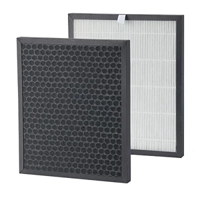 Afbeelding van 2 in 1 HEPA filter en Actieve Koolfilter Vervangingsfilter voor Greenmigo 25L WiFi(ALPHA Q25 Pro WiFi)/20L(ALPHA Q20) Luchtontvochtiger Kamerontvochtiger,Wit/Zwart