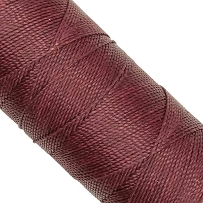 Afbeelding van Linhasita Wasdraad 100 g/170 m polyester, 1 mm dik macrame, 30 kleuren granaatwijn