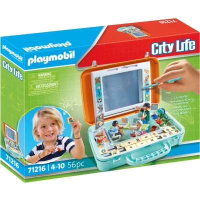 Afbeelding van Playmobil City Life Leerkoffer 71216