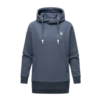 Afbeelding van Navahoo Silberengelchen Hoodie, Dames, Maat: Small, Dusty blue melange