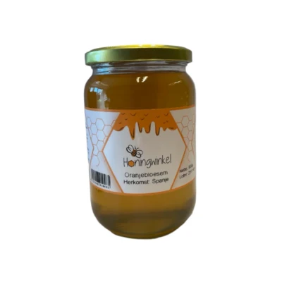Afbeelding van Oranjebloesemhoning 900g Spanje Honingwinkel