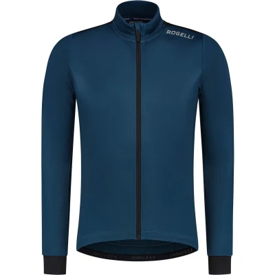 Afbeelding van Rogelli Core Fietsshirt Lange Mouwen Heren Donkerblauw Maat M