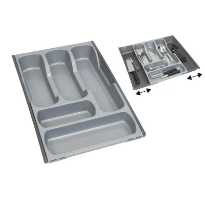 Afbeelding van Curver Bestekbak 7 Vaks Uitschuifbaar 42x30/52x6 Cm