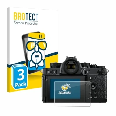 Afbeelding van BROTECT Screenprotector voor Nikon Z F Folie Beschermfolie Beschermglas transparant (3 Stuks)