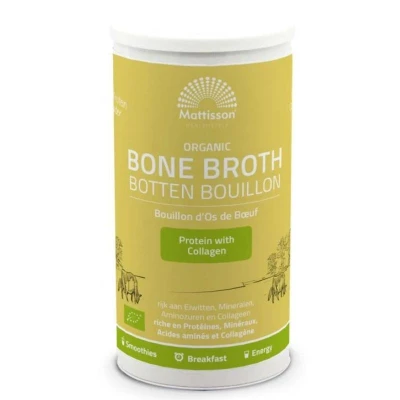 Afbeelding van Mattisson Organic Beef Bone Broth Botten Bouillon Bio, 180 gram