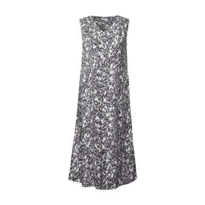 Afbeelding van Cecil Gemustertes MIDI Jurk, Dames, Maat: Medium, Weiß