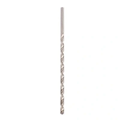 Afbeelding van 6 mm extra lange boor 200 HSS spiraalboorboor met rechte schacht