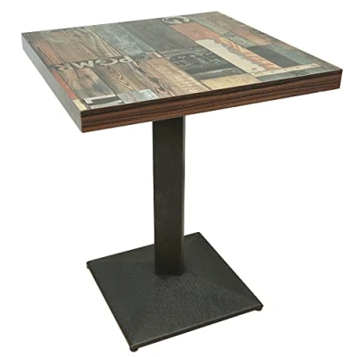 Afbeelding van Drumm Klaptafel, tuintafel, kunststof, in hoogte verstelbaar, voor binnen of buiten (60 x 60 75 cm 3)